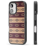 iPhone 16 Pro Max Western Poncho Black Impact Phone Case