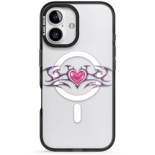 Pink Chrome Heart