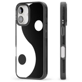 iPhone 16 Pro Max Large Yin Yang Black Impact Phone Case