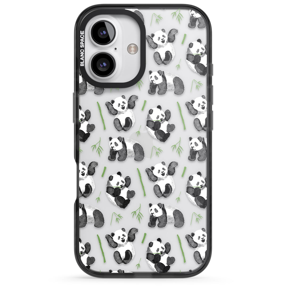 Watercolour Panda Pattern