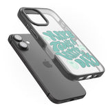 iPhone 16 Pro Max Make Today A Happy Day Black Impact Phone Case