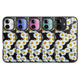 iPhone 16 Pro Max Daisies - Real Floral Photographs Black Impact Phone Case