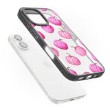 Pink Pumpkins Black Impact Phone Case for iPhone 16, iPhone 16 Plus