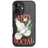 iPhone 16 Anti-Social Clear Impact Phone Case