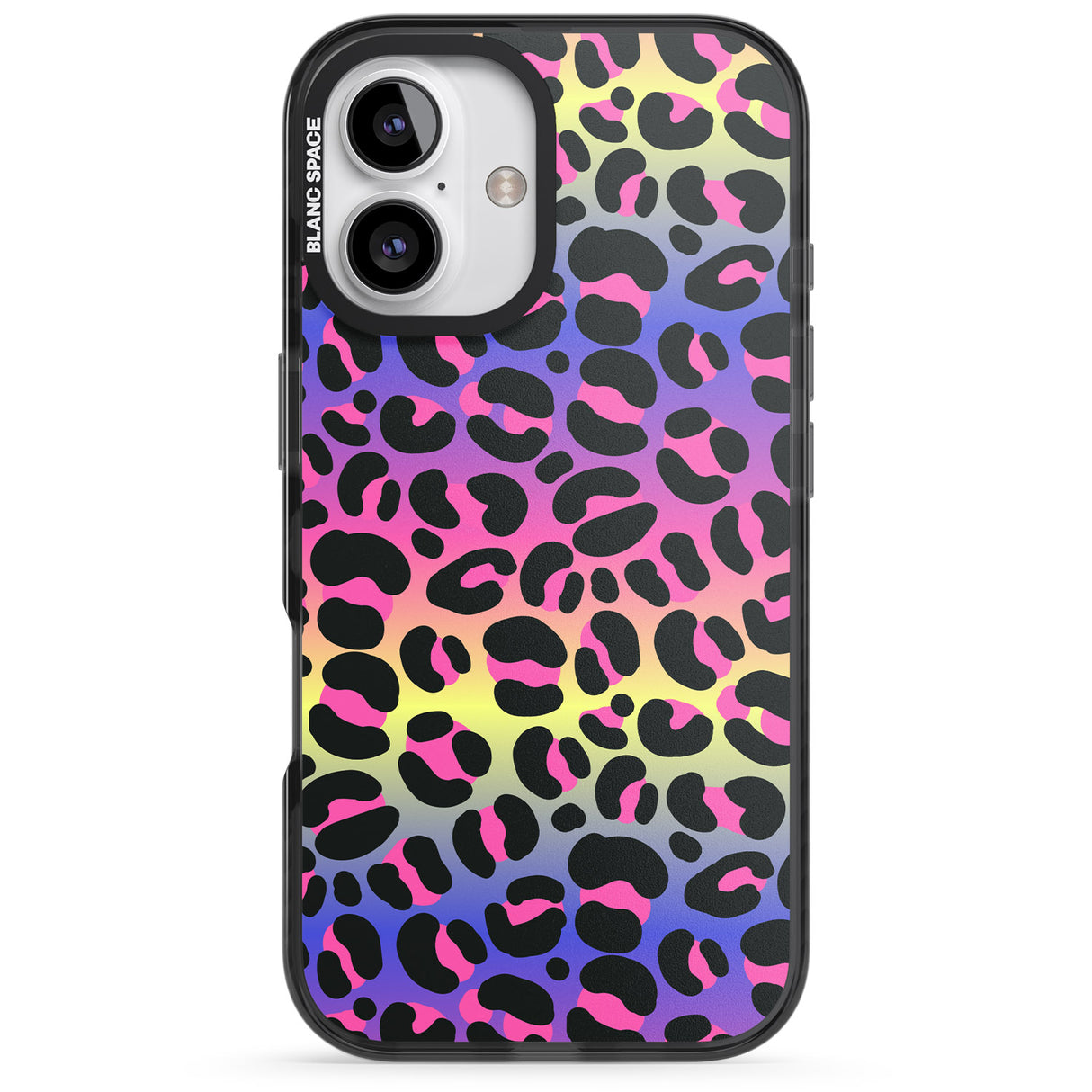 Rainbow Gradient Leopard Print