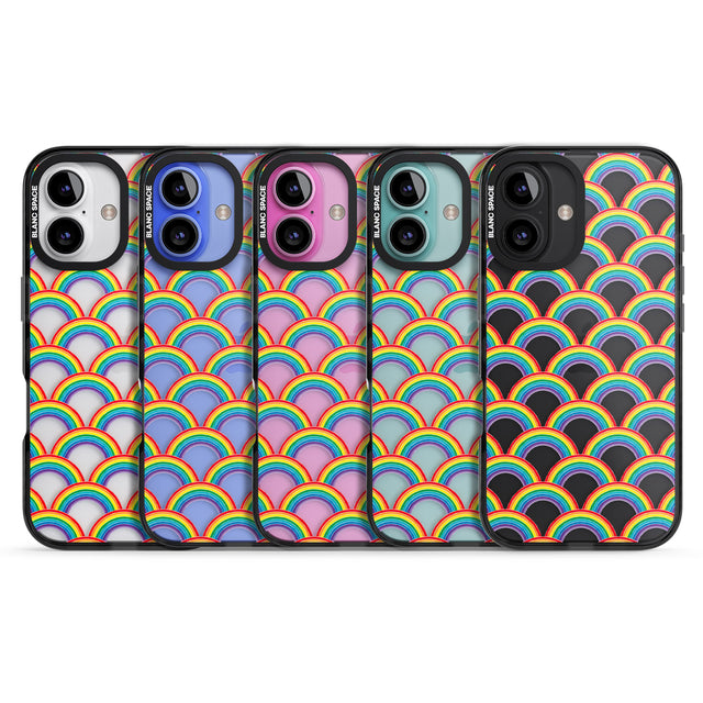 iPhone 16 Pro Max Somewhere over the rainbow Black Impact Phone Case