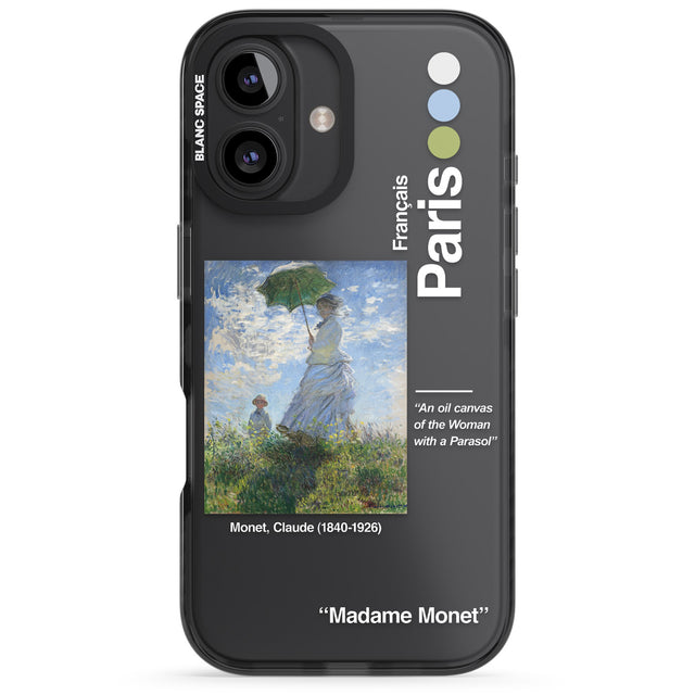 iPhone 16 Pro Max Madame Monet and Her Son Black Impact Phone Case