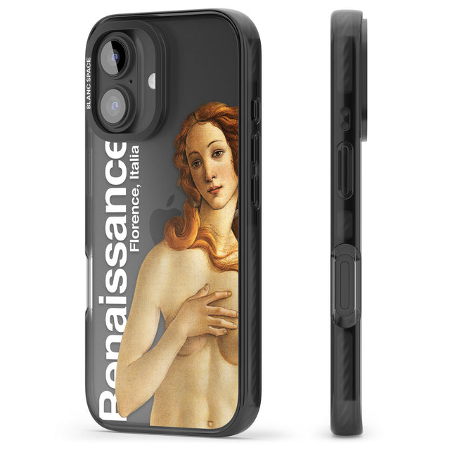 iPhone 16 Pro Max Florence Renaissance Black Impact Phone Case