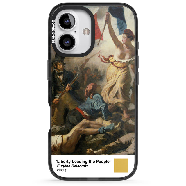 iPhone 16 Pro Max Liberty Leading the People Black Impact Phone Case