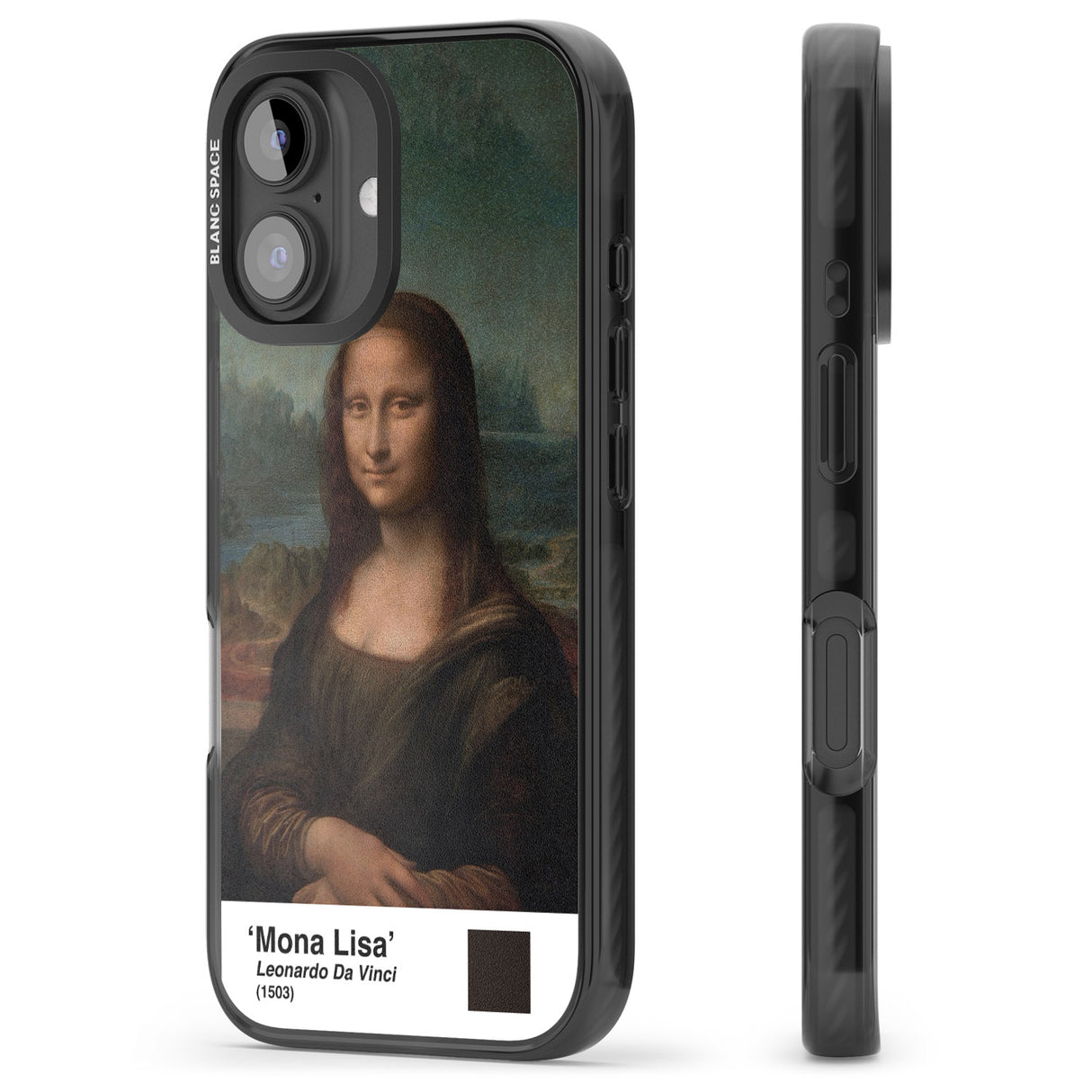 iPhone 16 Pro Max Mona Lisa Black Impact Phone Case