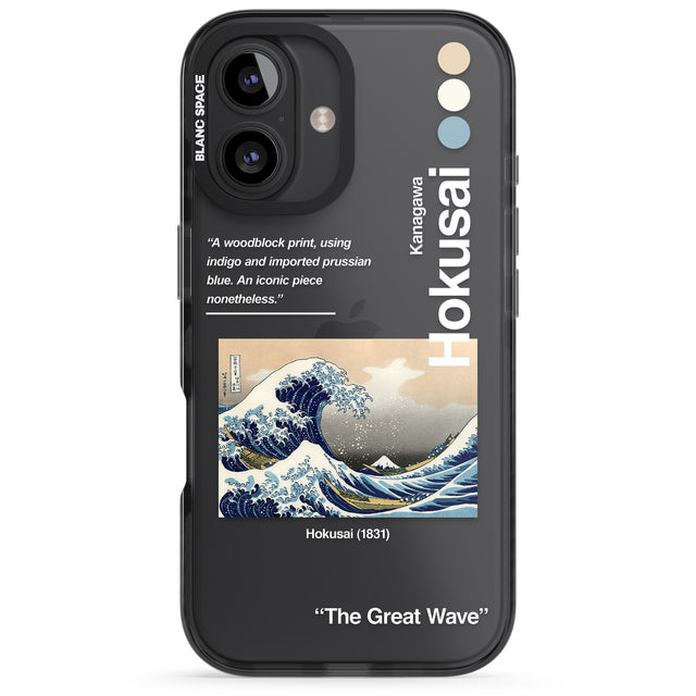 iPhone 16 Pro Max The Great Wave Black Impact Phone Case