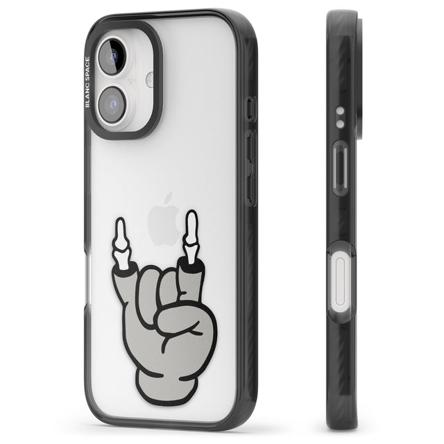 iPhone 16 Pro Max Rock 'til you drop Black Impact Phone Case