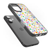 iPhone 16 Pro Max Rainbow Starburst Black Impact Phone Case