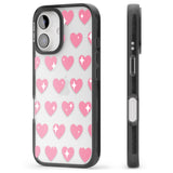 iPhone 16 Pro Max Sweet Hearts Black Impact Phone Case