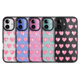 iPhone 16 Pro Max Sweet Hearts Black Impact Phone Case