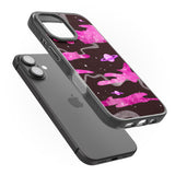 iPhone 16 Pro Max Pink Galaxy Black Impact Phone Case