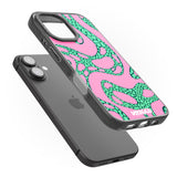 iPhone 16 Pro Max Alien Glow Black Impact Phone Case