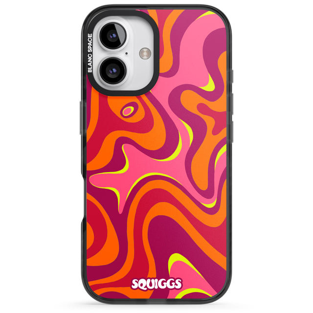 iPhone 16 Pro Max Hot Lava Black Impact Phone Case