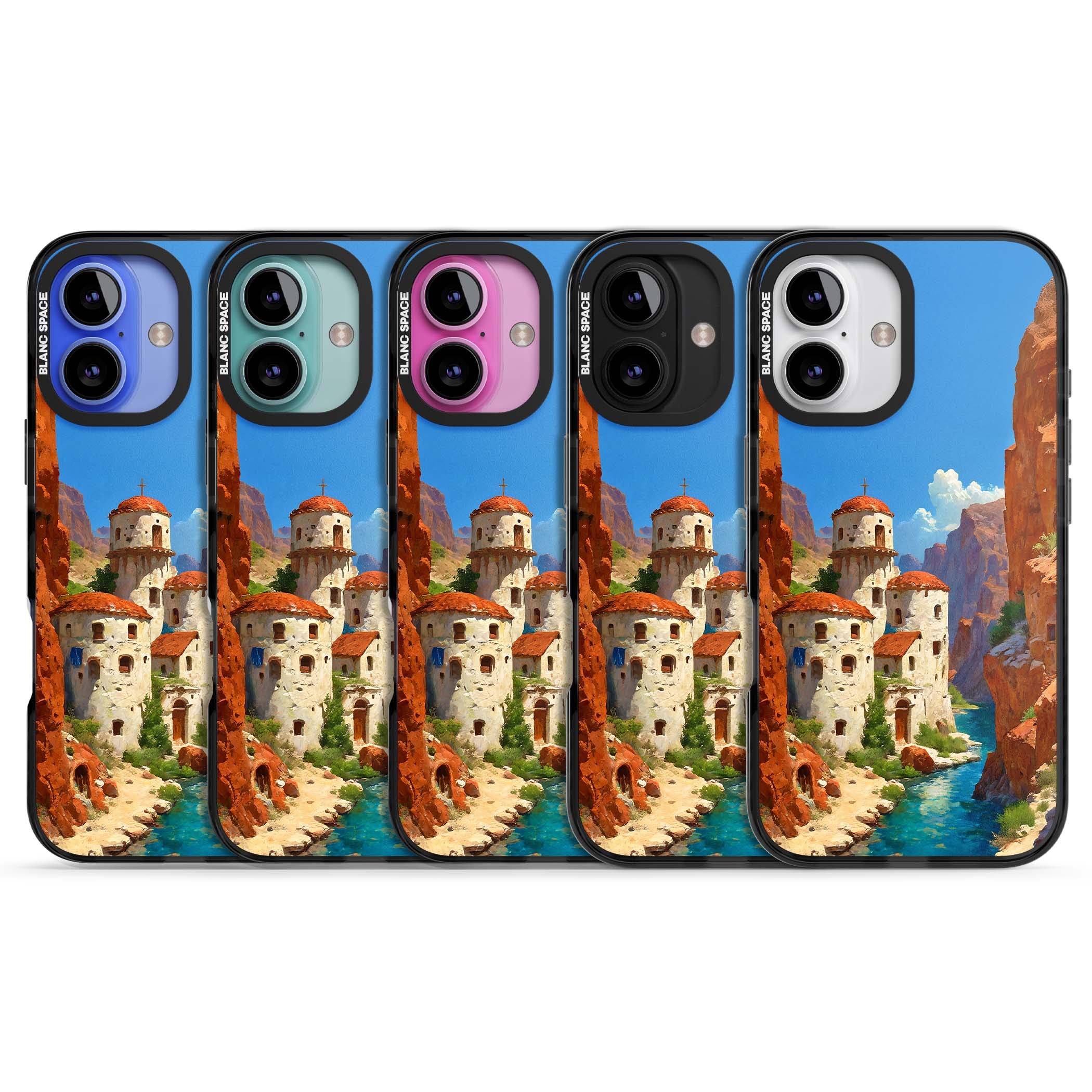 Canyon Haven for her iPhone case | Black Impact case for iPhone 16, iPhone 16 Plus