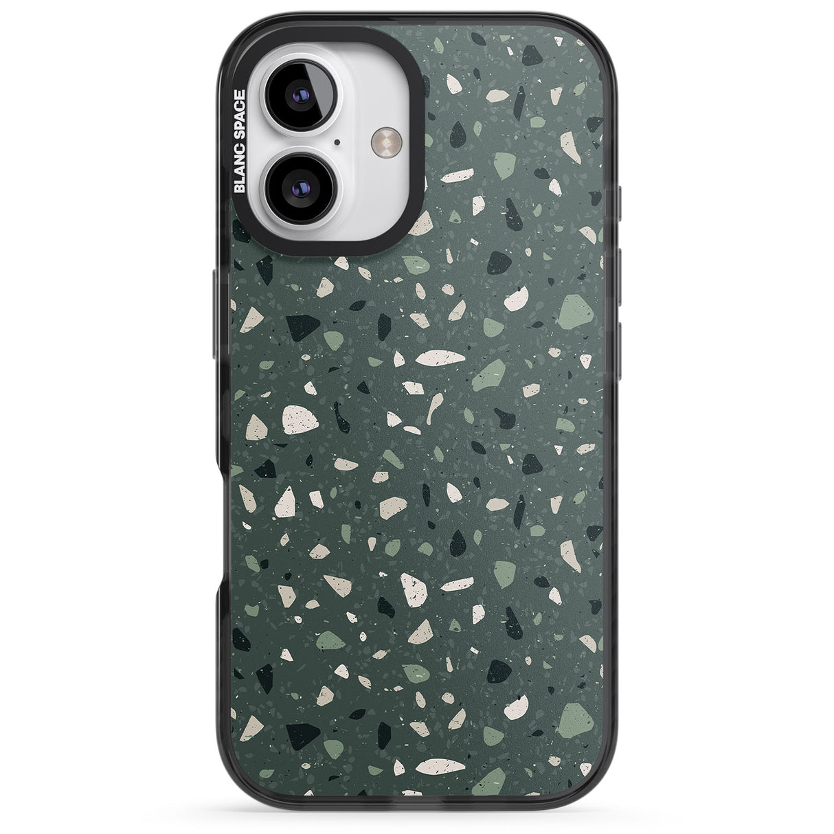 Green & Cream Terrazzo Pattern