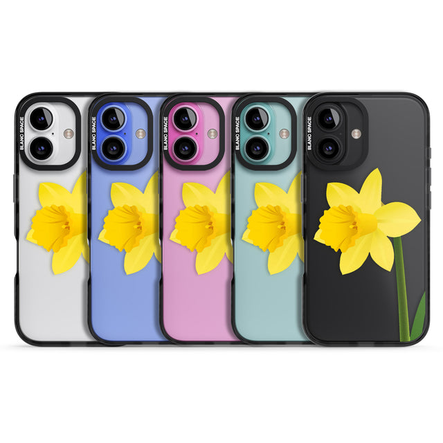 iPhone 16 Pro Max Daffodil Black Impact Phone Case