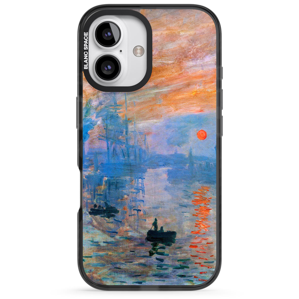 iPhone 16 Pro Max Sunset Harbor Black Impact Phone Case