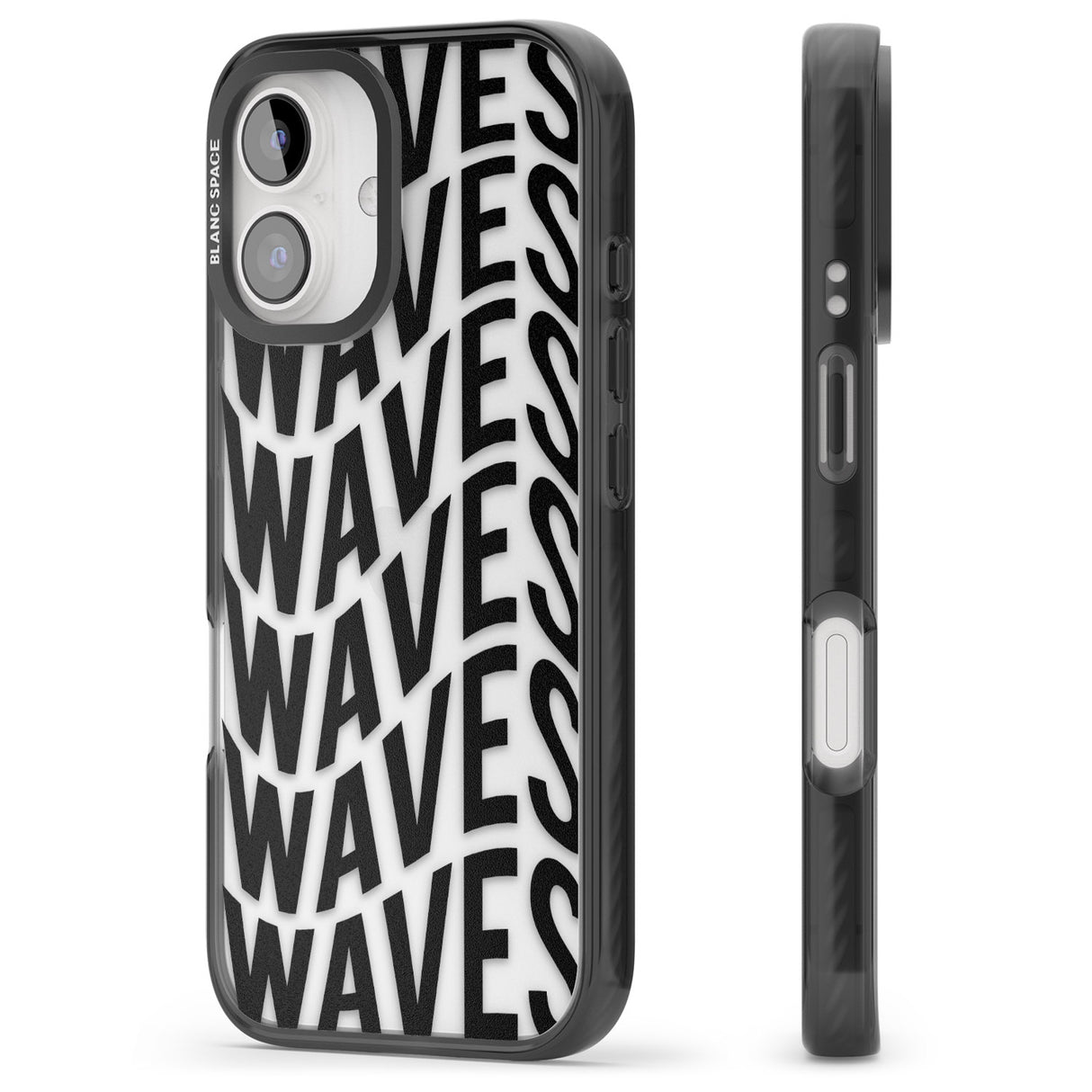 iPhone 16 Pro Max WAVES Clear Impact Phone Case + Magsafe