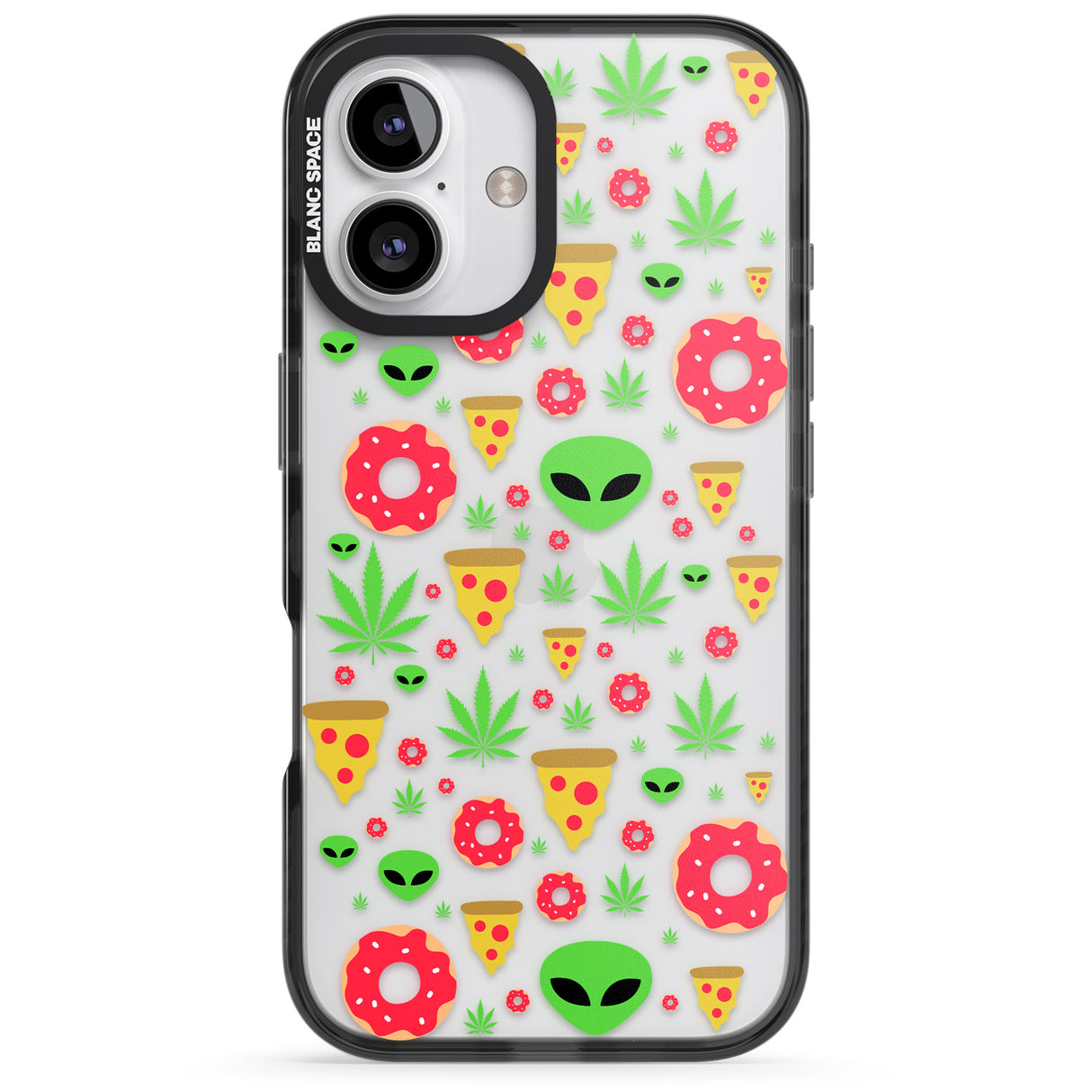 iPhone 16 Pro Max Martians & Munchies Black Impact Phone Case