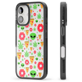 iPhone 16 Pro Max Martians & Munchies Black Impact Phone Case