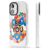 iPhone 16 Pro Max Be You Black Impact Phone Case