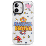 iPhone 16 Flower Power Clear Impact Phone Case