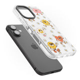 iPhone 16 Daisies & Friends Clear Impact Phone Case