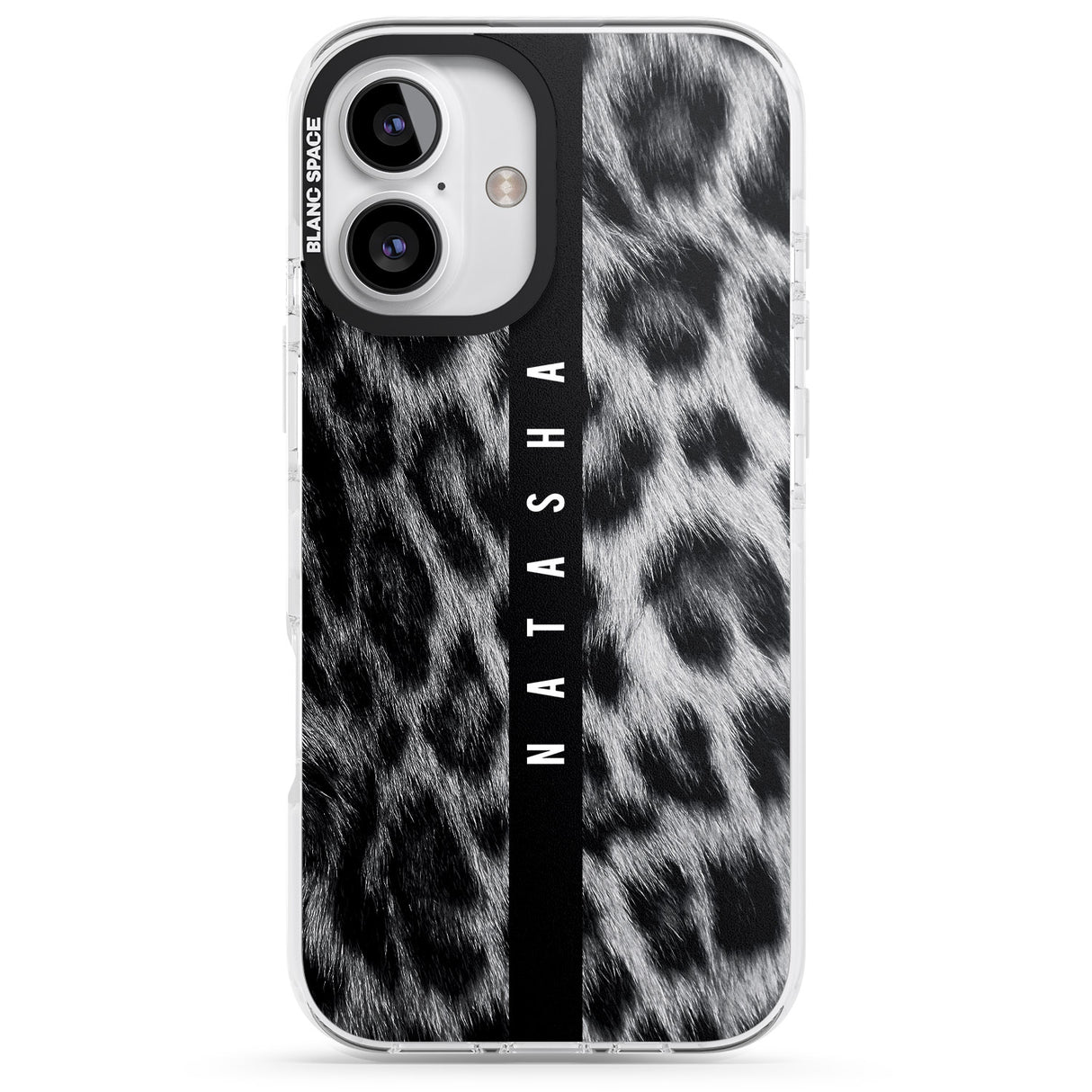 Personalised Snow Leopard Print