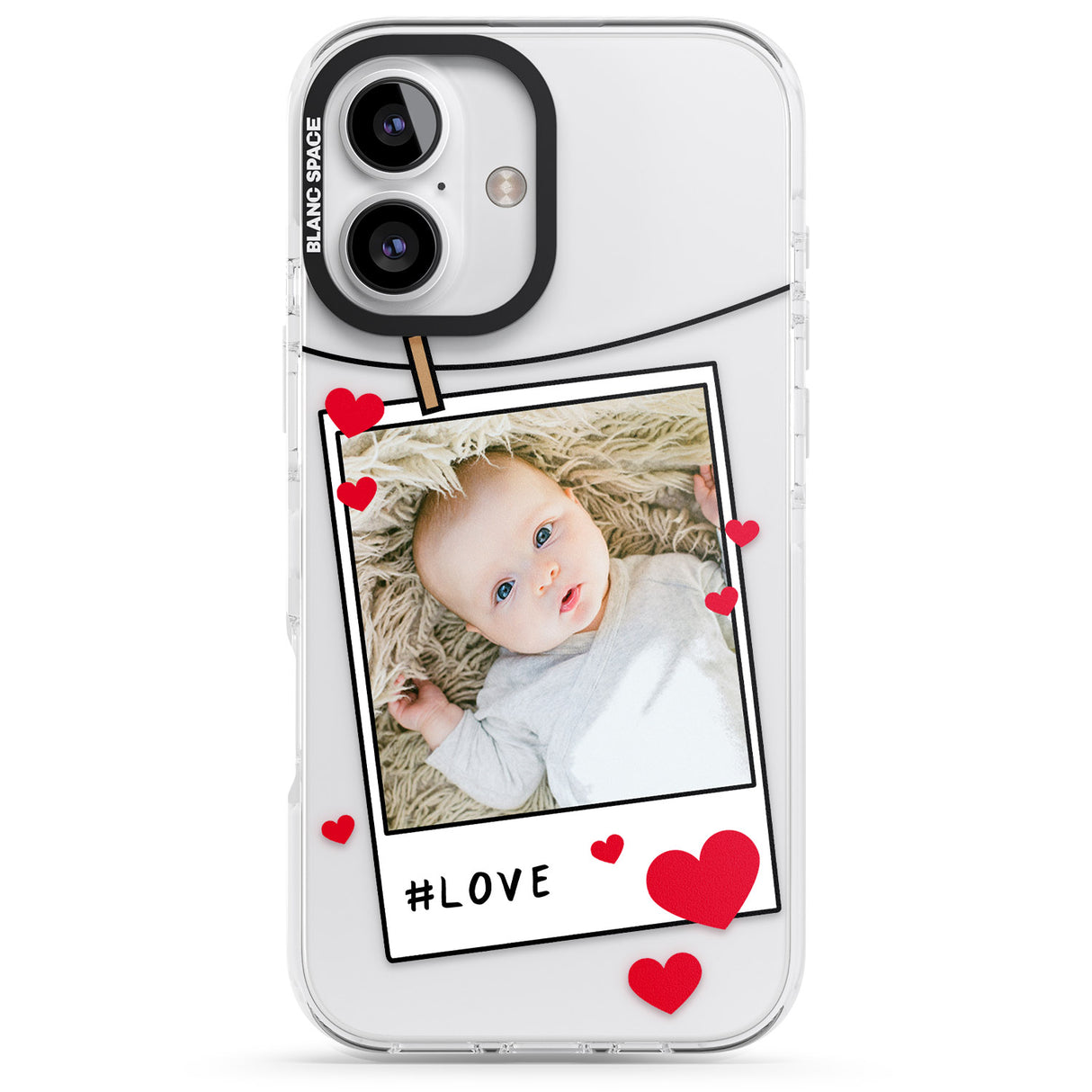 Personalised Love Instant Film Photo