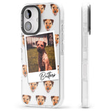 iPhone 16 Pro Max Personalised Border Terrier - Dog Photo Black Impact Phone Case