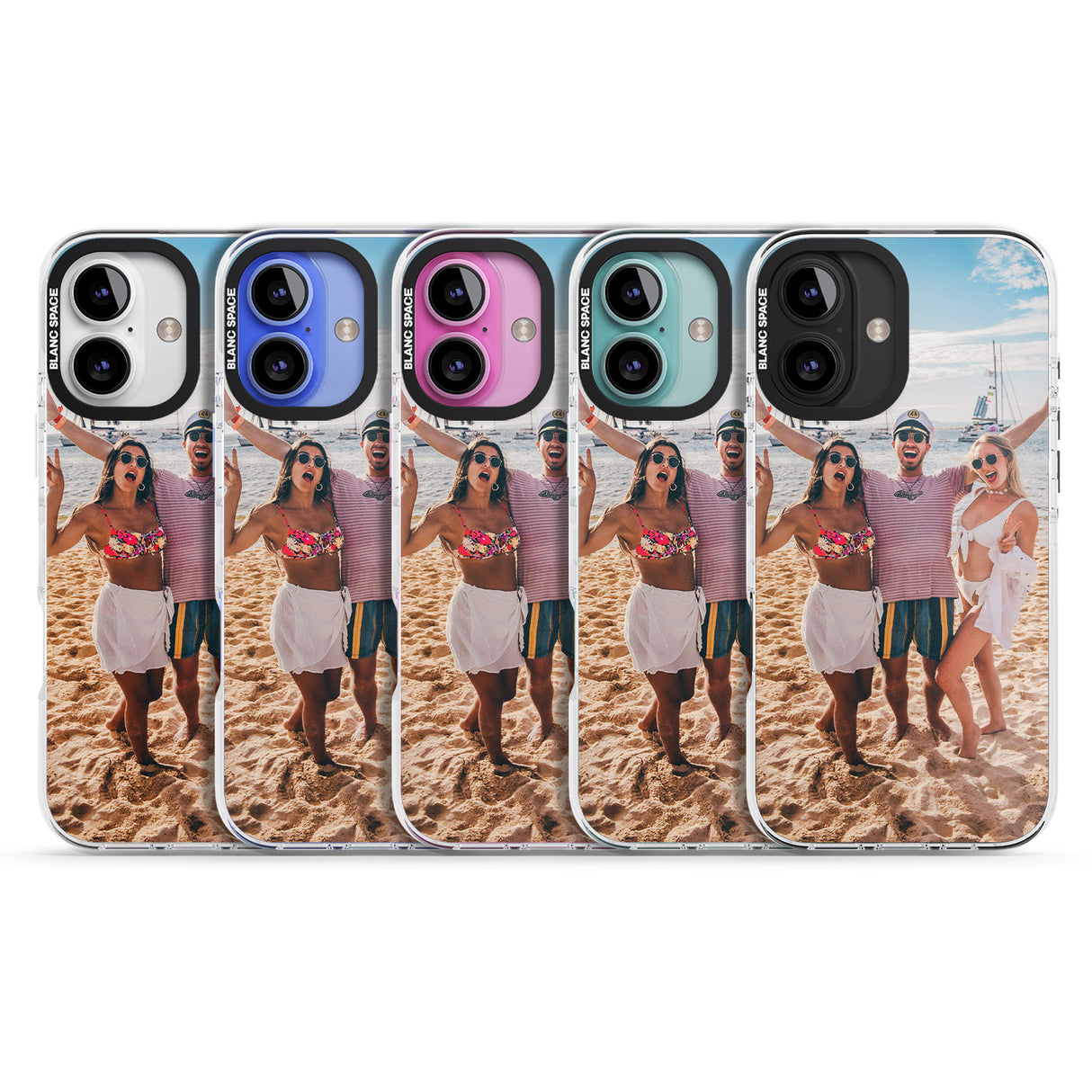 iPhone 16 Pro Max Personalised Photo Black Impact Phone Case