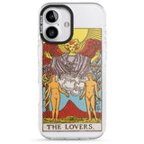 iPhone 16 Pro Max Personalised The Lovers Tarot Card - Colour Black Impact Phone Case