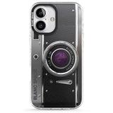 iPhone 16 Pro Max Vintage Retro Classic Camera Black Impact Phone Case