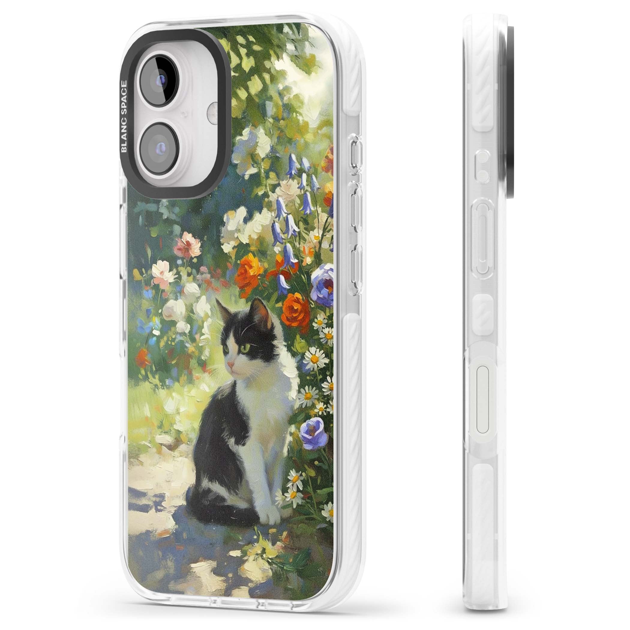 Cat In The Meadow for her iPhone case | Clear Impact case for iPhone 16, iPhone 16 Plus