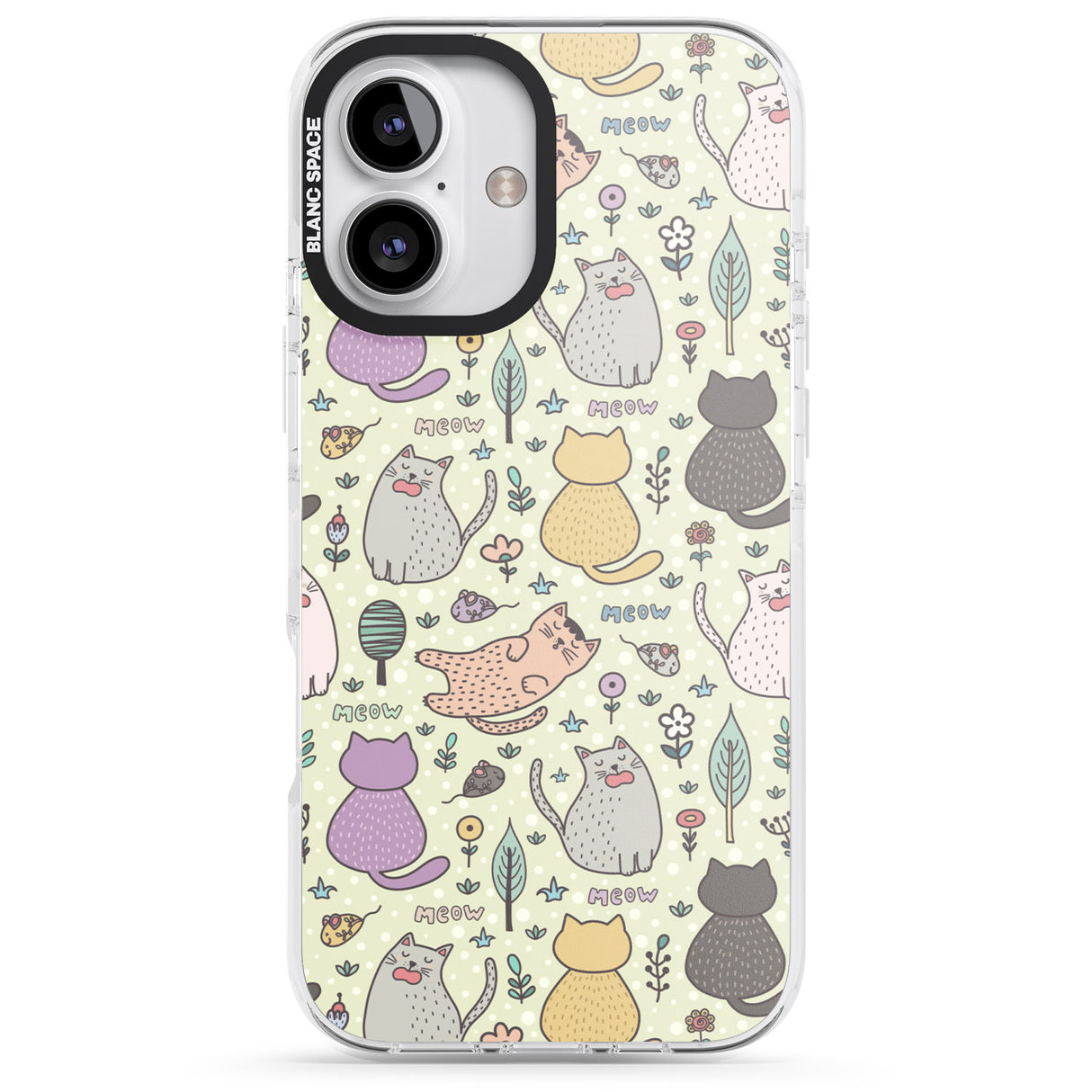 Cat Pattern Cream