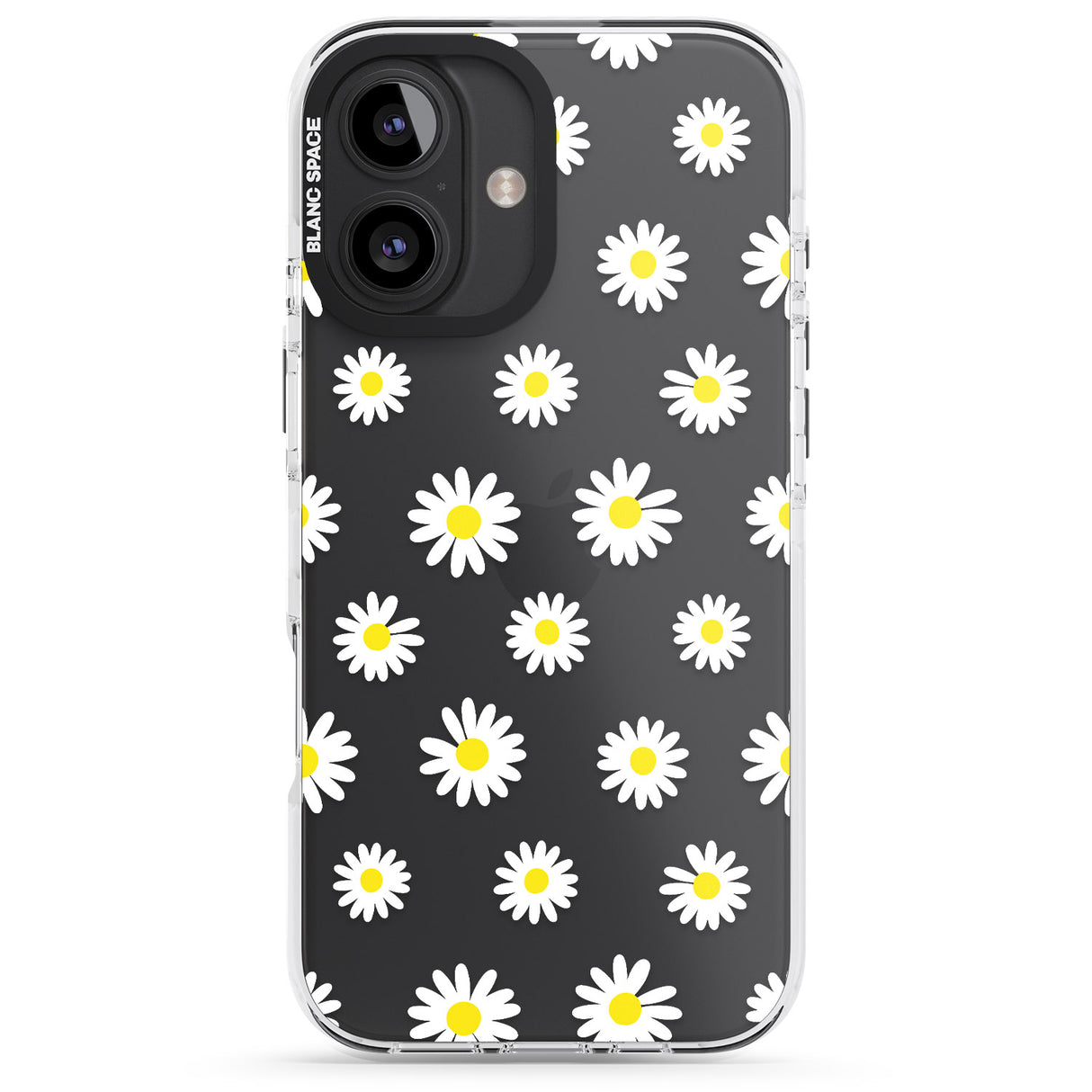 White Daisy Pattern (Clear)