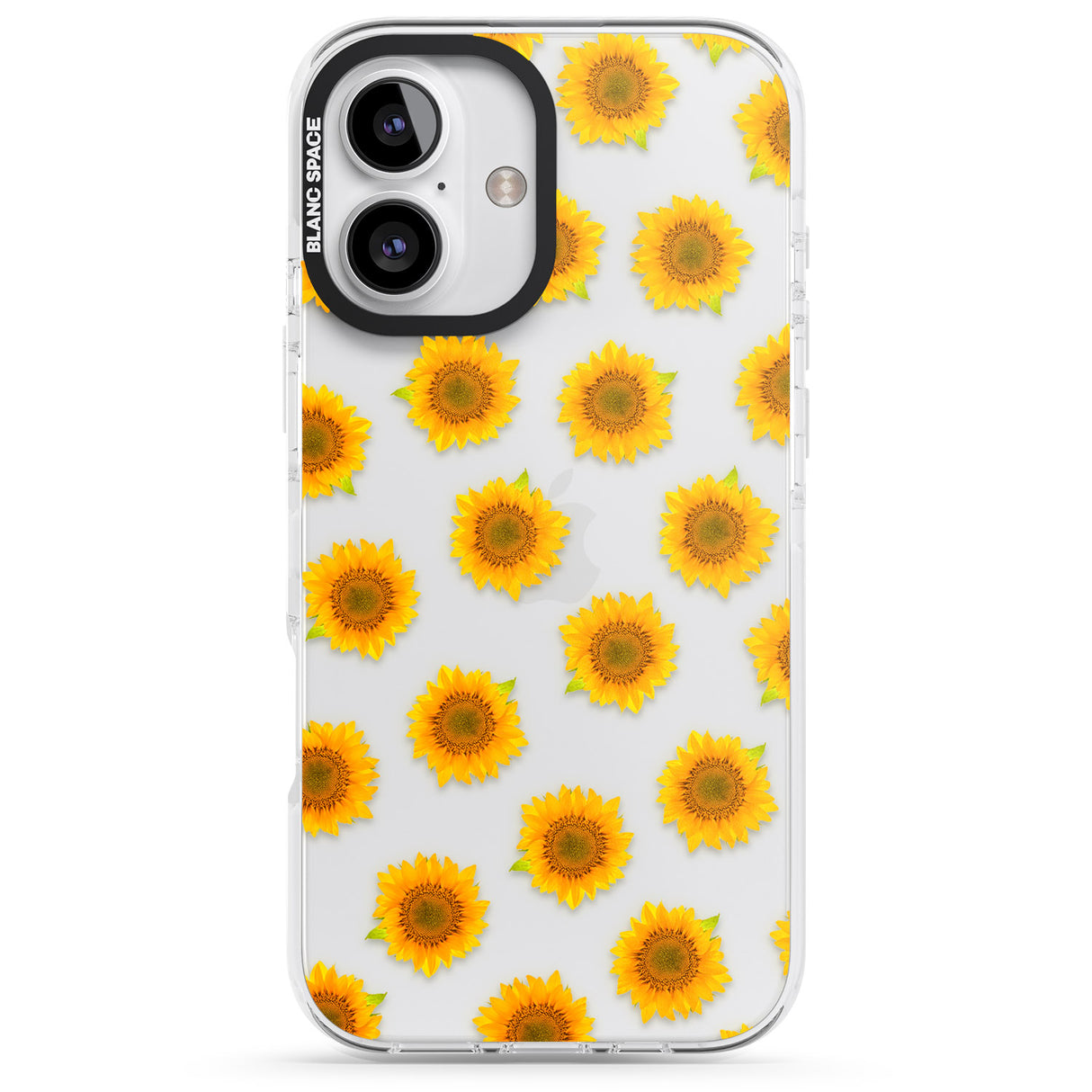 Sunflowers Transparent Pattern