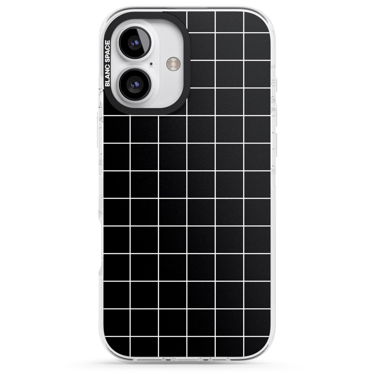 Simplistic Large Grid Pattern Black