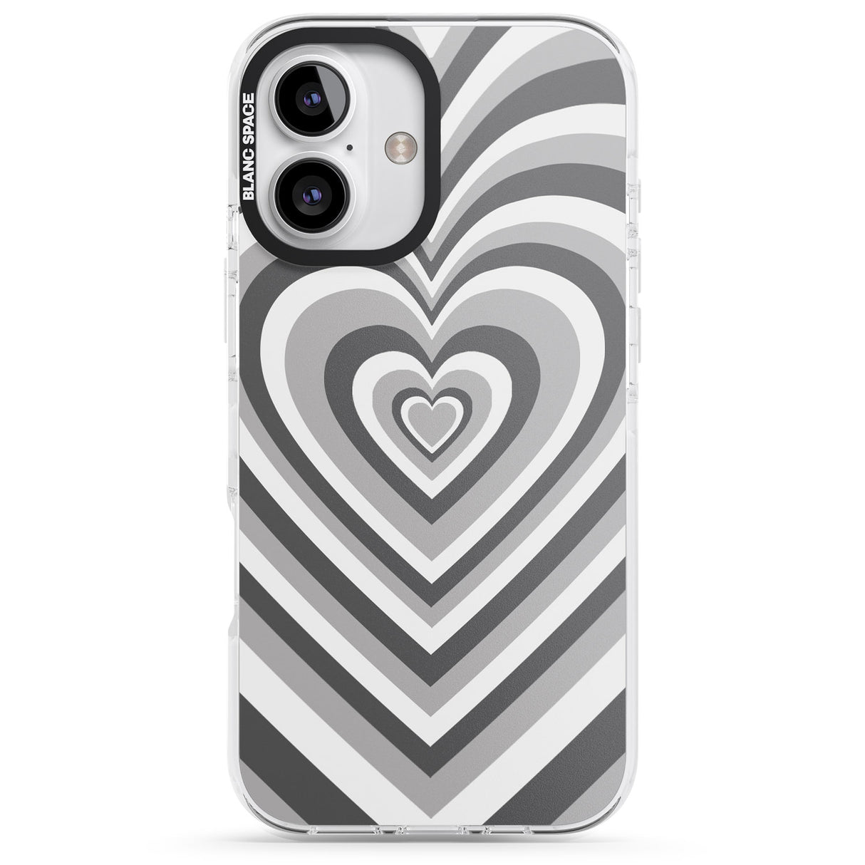 Monochrome Heart Illusion