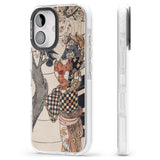 iPhone 16 Pro Max Vintage Japan Black Impact Phone Case