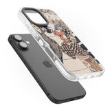 iPhone 16 Pro Max Vintage Japan Black Impact Phone Case