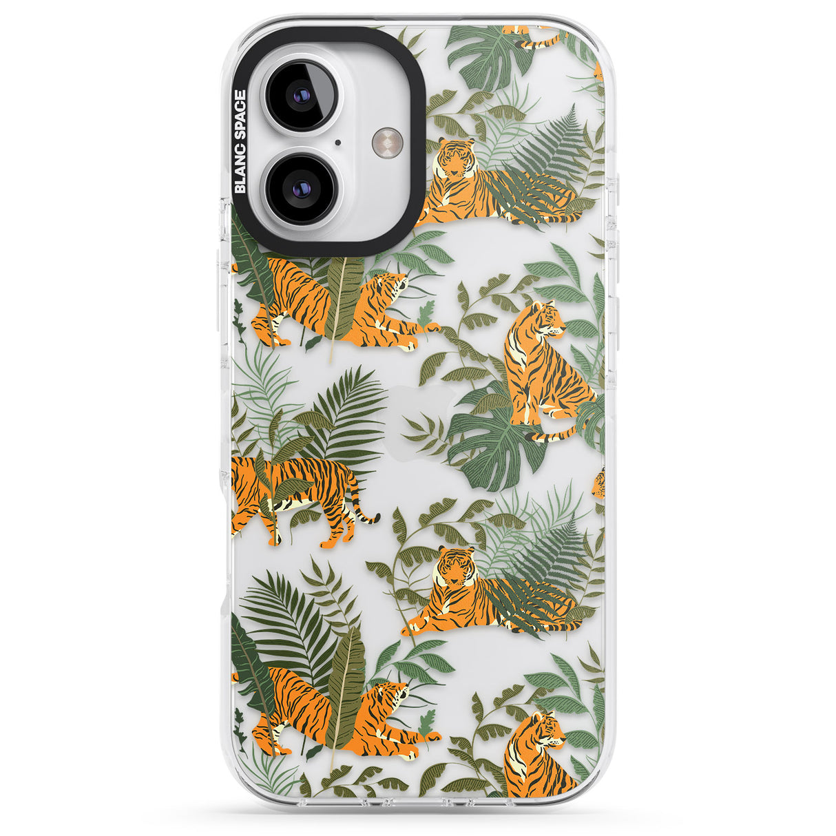 ClearTiger & Fern Jungle Cat Pattern