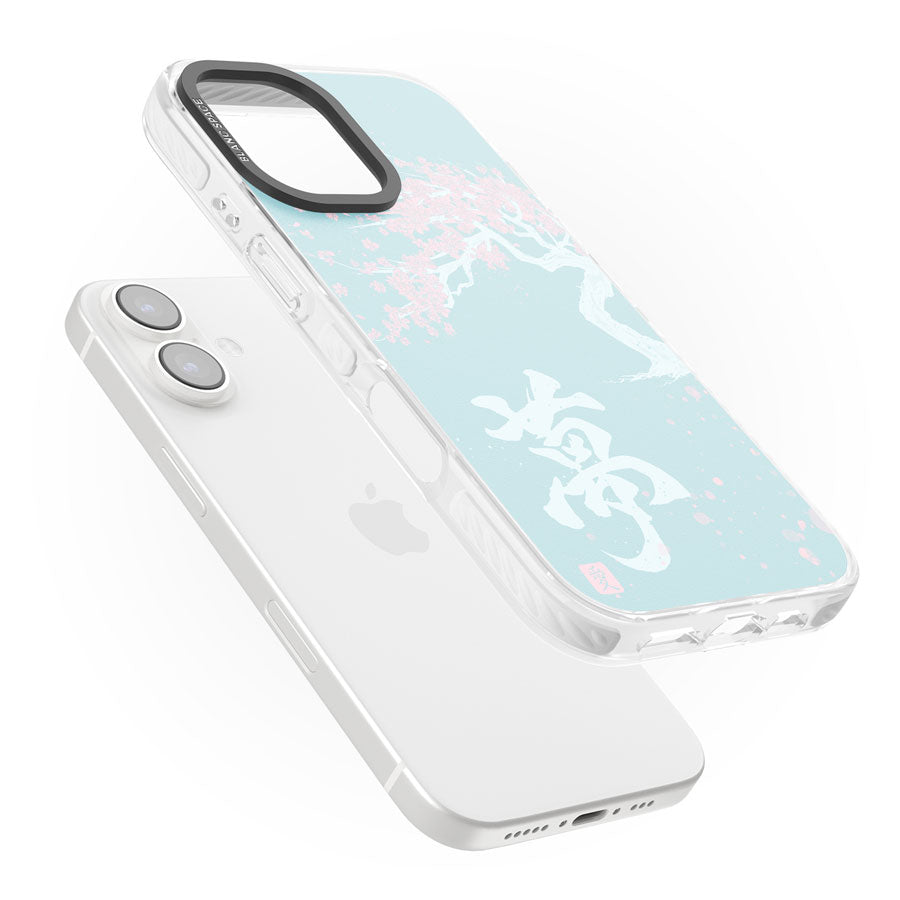 Dreams & Cherry Blossom Impact Phone Case for iPhone 16, iPhone 16 Plus