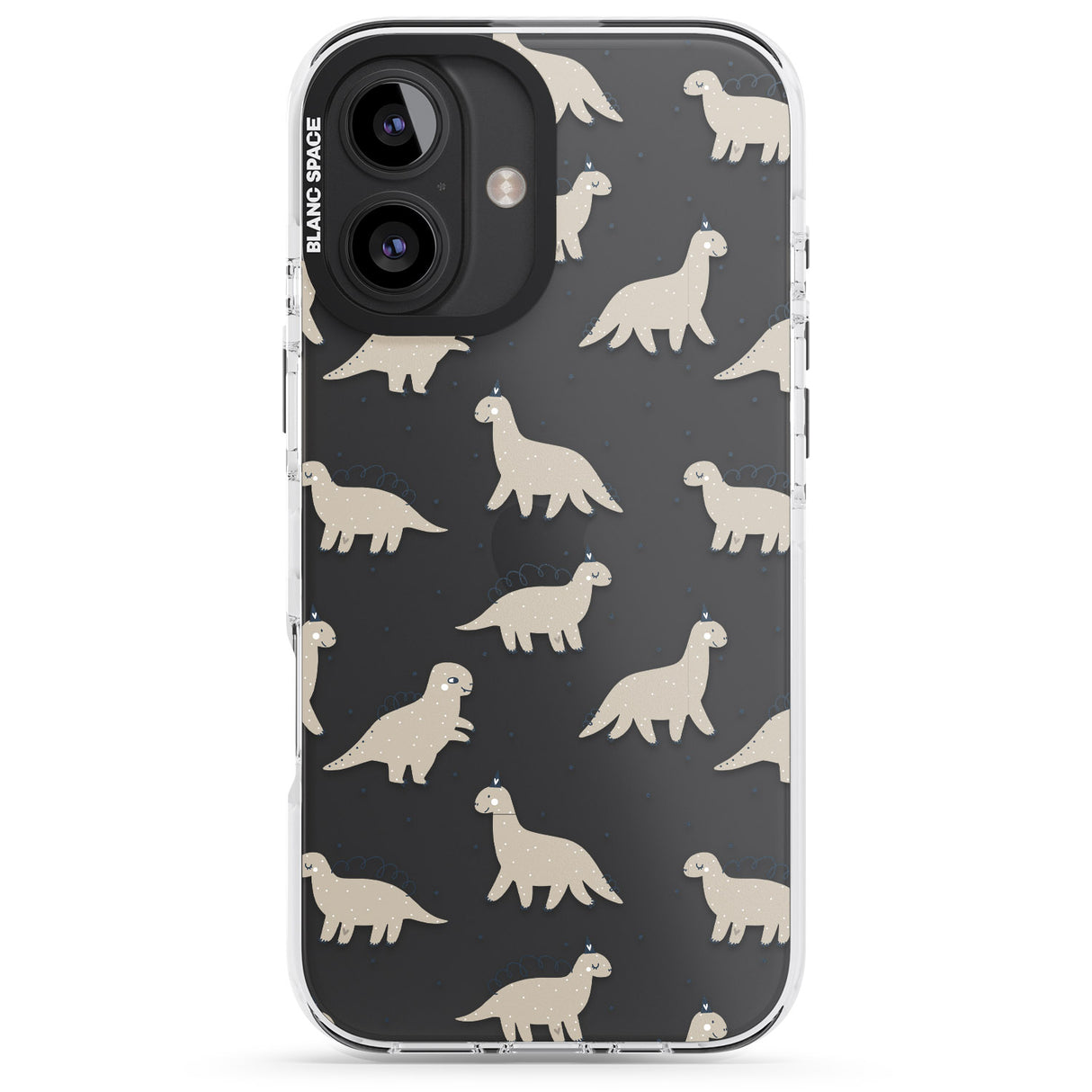 Adorable Dinosaurs Pattern (Clear)