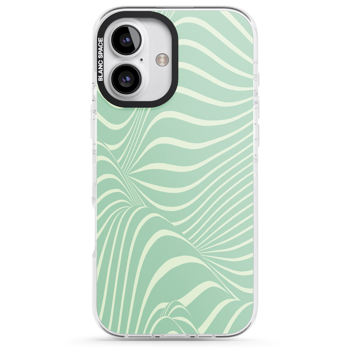 Mint Green Distorted Line